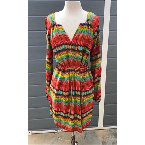 charlie jade Dresses & Skirts - Charlie Jade silk shirt dress